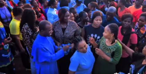 A Memorable Visit: Rev. Fr. Ejike Camillus Mbaka Celebrates with the Staff and Students of Unique and Fine Schools
