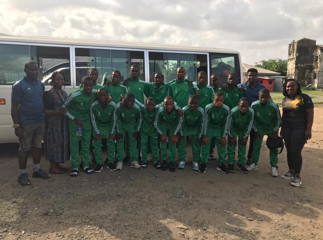 Adoration FC sets off to represent Nigeria in the CAF U-15 Tournament in Togo