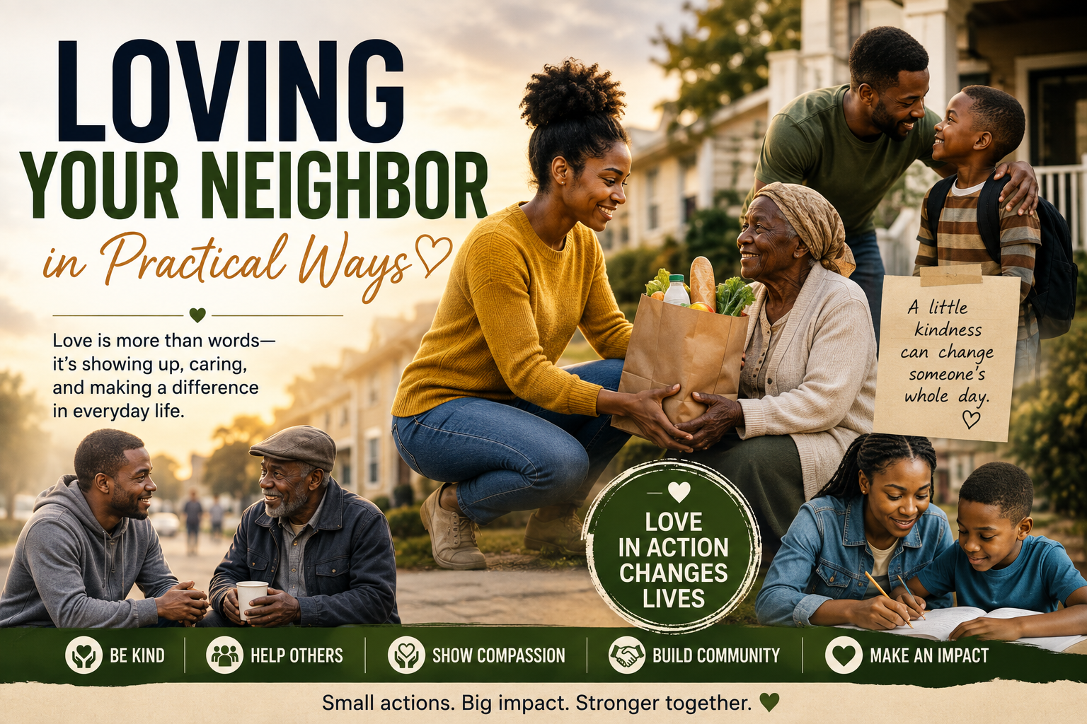 Loving Your Neighbor in Practical Ways