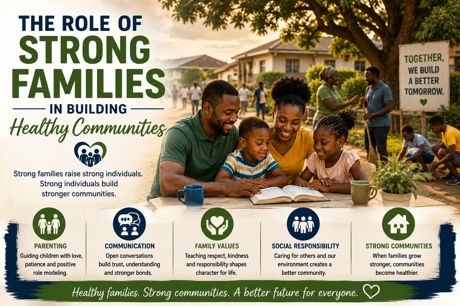 The Role of Strong Families in Building Healthy Communities