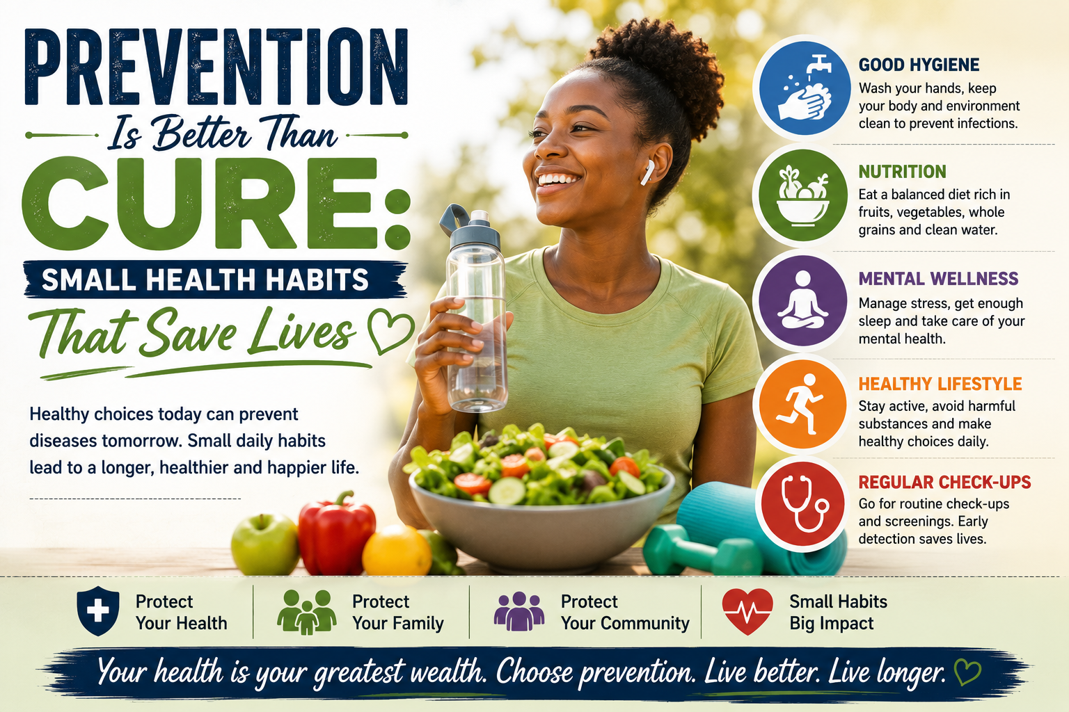 Prevention Is Better Than Cure: Small Health Habits That Save Lives