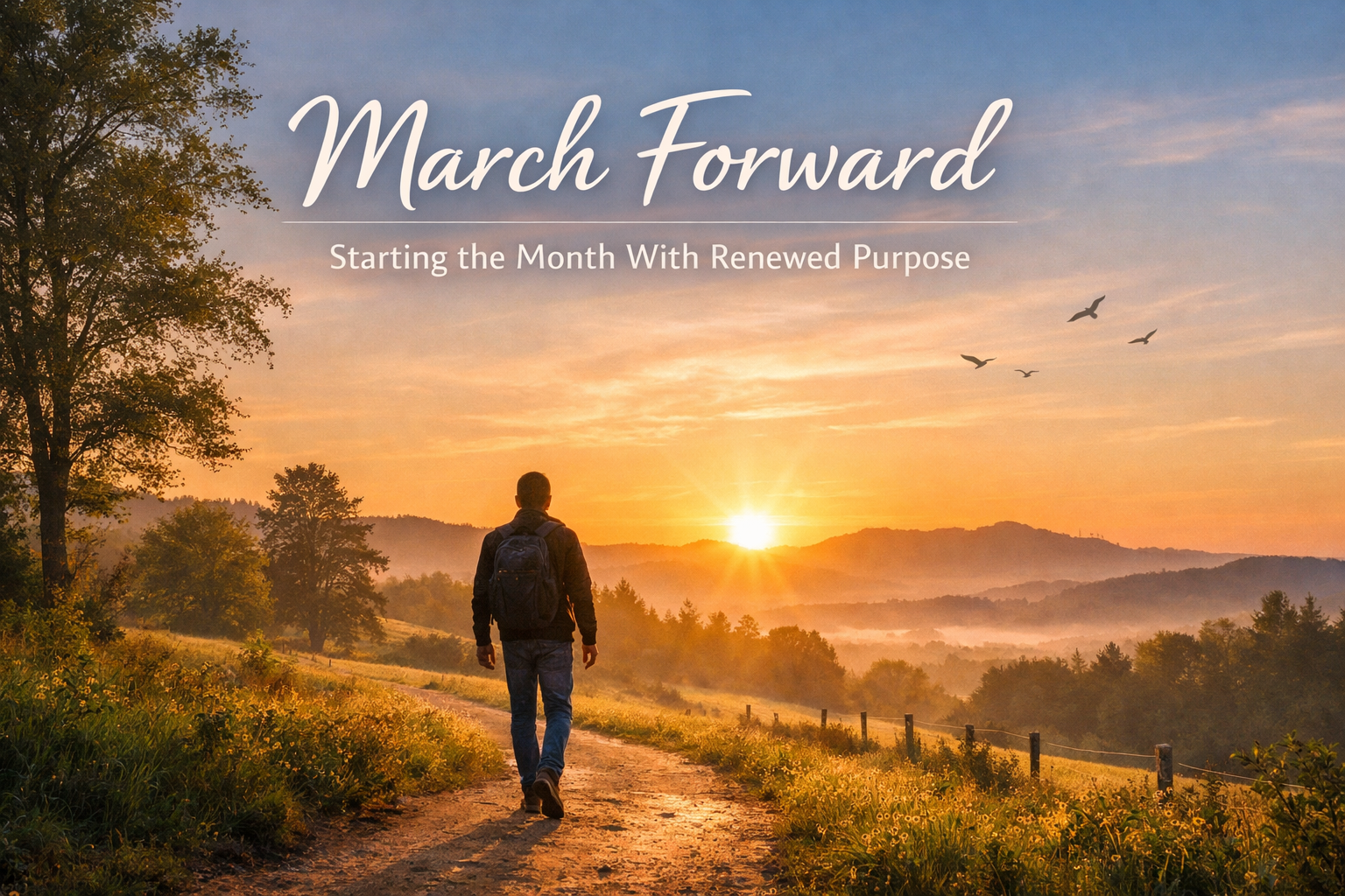 March Forward: Starting the Month With Renewed Purpose