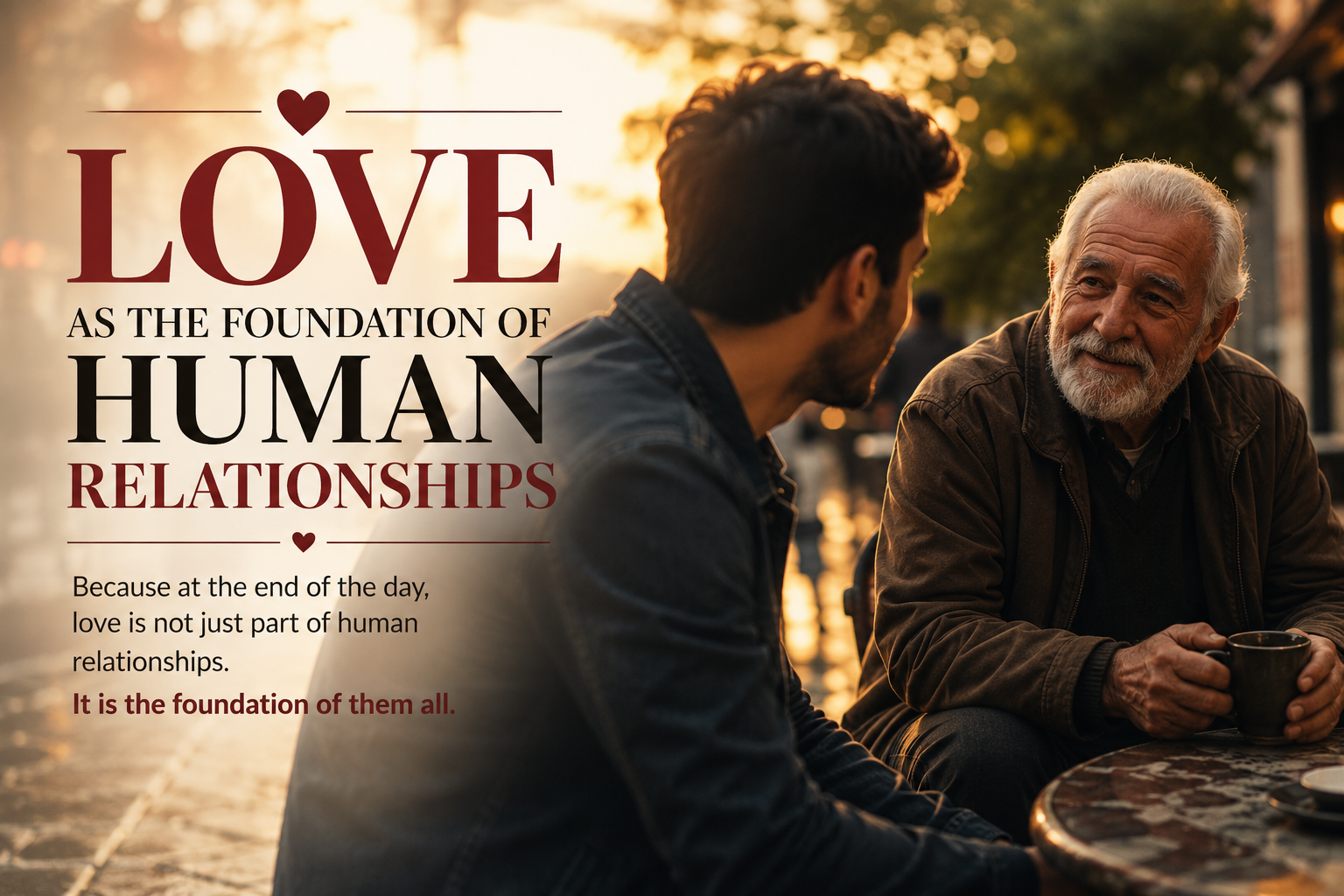 Love as the Foundation of Human Relationships