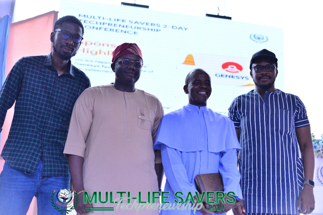 The Founder of MLS & the pioneer of Techpreneurship, in the person of Rev. Fr. Ejike C Mbaka & the Speakers